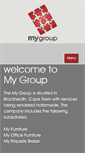 Mobile Screenshot of mygroup.co.za
